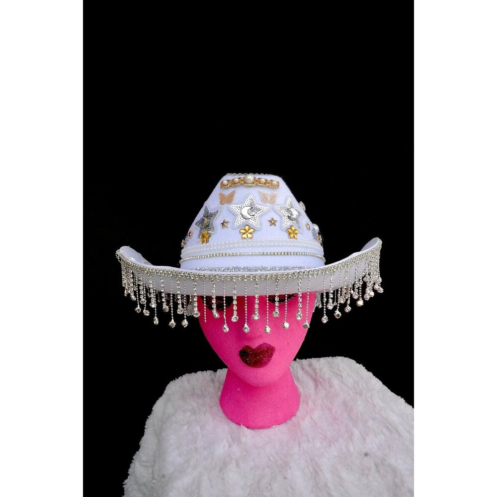 Spacey Bride Cowgirl Hat